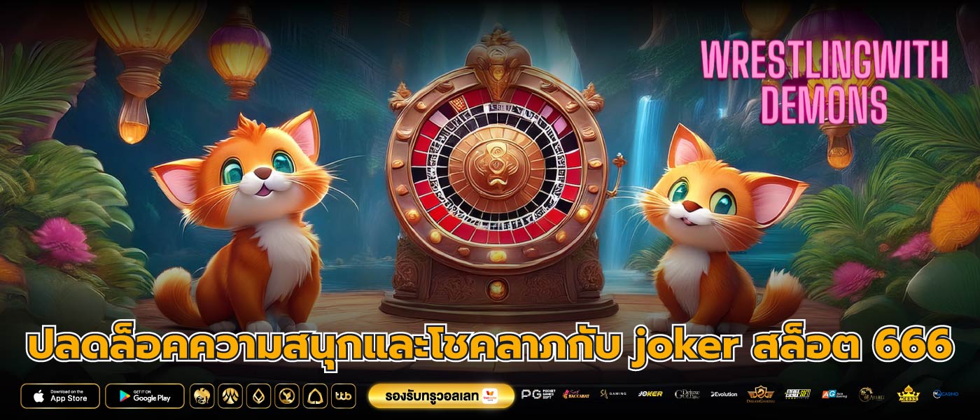 ปลดล็อคความสนุกและโชคลาภกับ joker สล็อต 666