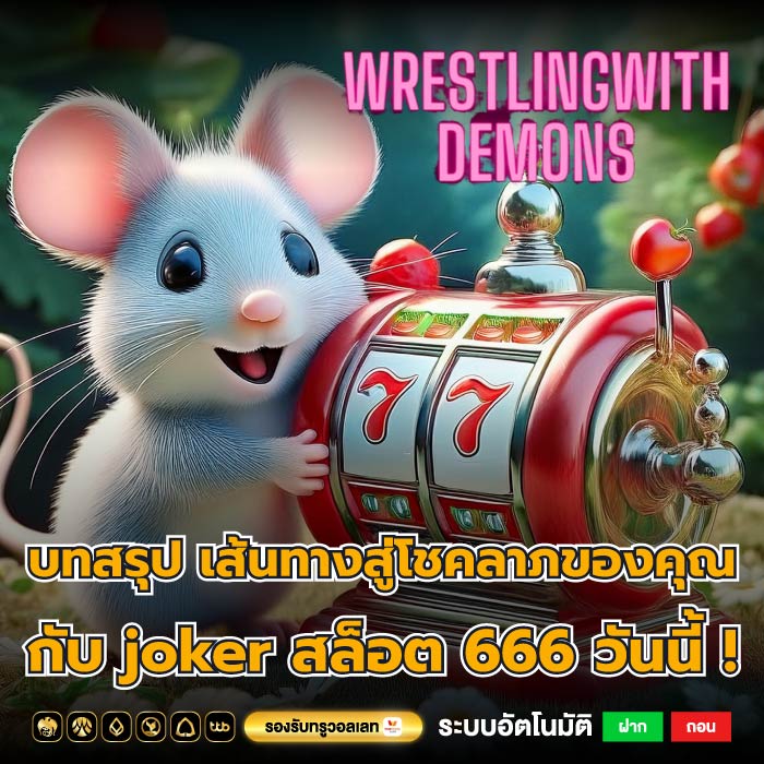 บทสรุป เส้นทางสู่โชคลาภของคุณกับ joker สล็อต 666 วันนี้ !